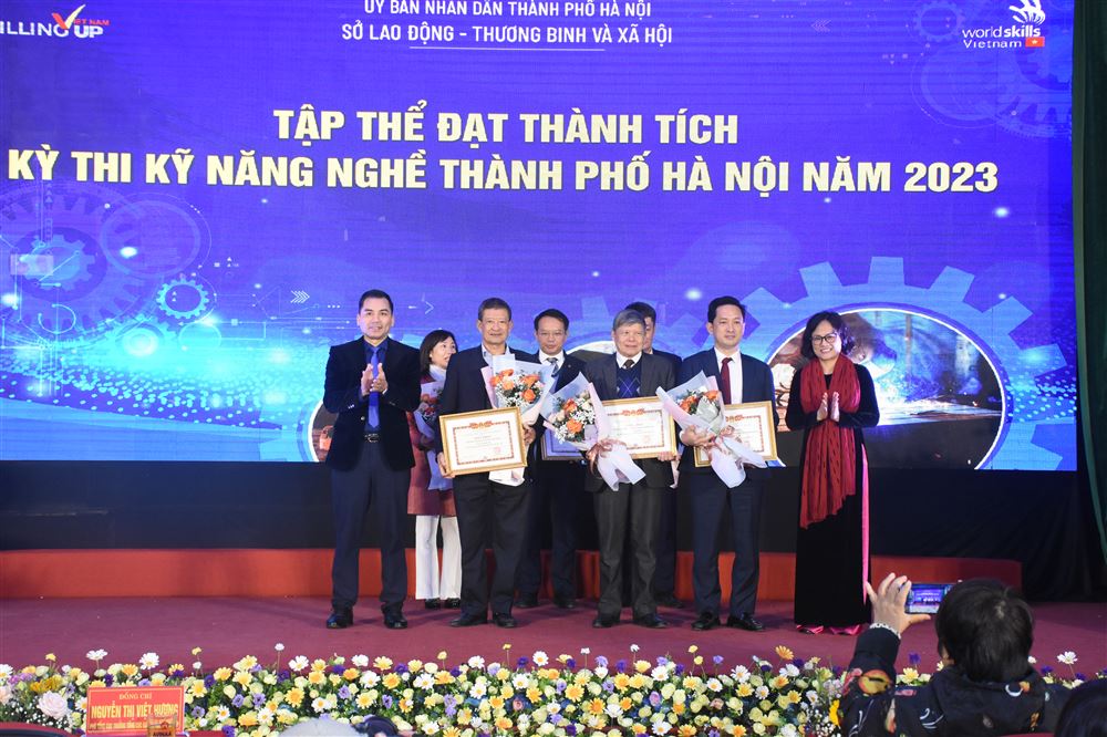 TỔNG KẾT KỲ THI KỸ NĂNG NGHỀ THÀNH PHỐ HÀ NỘI NĂM 2023