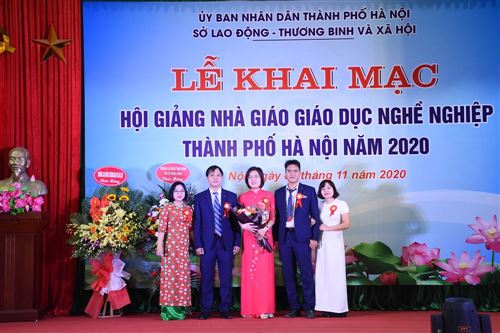 KHAI MẠC HỘI GIẢNG NHÀ GIÁO GIÁO DỤC NGHỀ NGHIỆP THÀNH PHỐ HÀ NỘI NĂM 2020