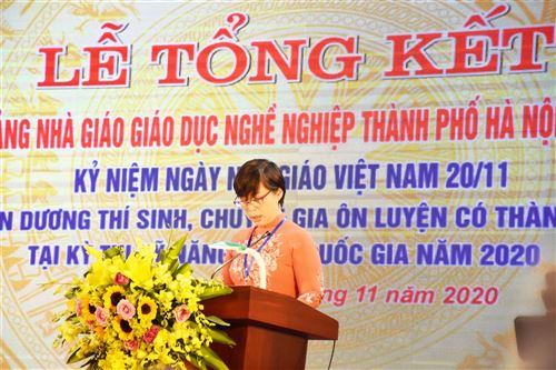 BẾ MẠC HỘI GIẢNG NHÀ GIÁO GIÁO DỤC NGHỀ NGHIỆP THÀNH PHỐ HÀ NỘI NĂM 2020