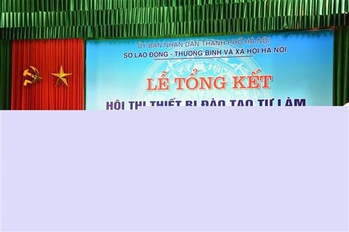 TỔNG KẾT HỘI THI THIẾT BỊ ĐÀO TẠO TỰ LÀM THÀNH PHỐ HÀ NỘI NĂM 2022